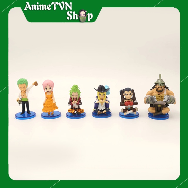 (Có lẻ) Set Combo 17 Mô hình Anime/Manga One Piece (Đảo hải tặc) Mẫu 7 Tổng hợp nhiều nhân vật