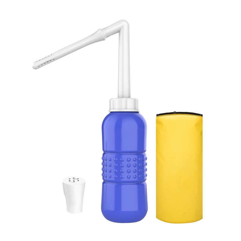 Vòi Xịt Nước Vệ Sinh Cầm Tay Dạng Nhấn Tiện Dụng Khi Đi Du Lịch