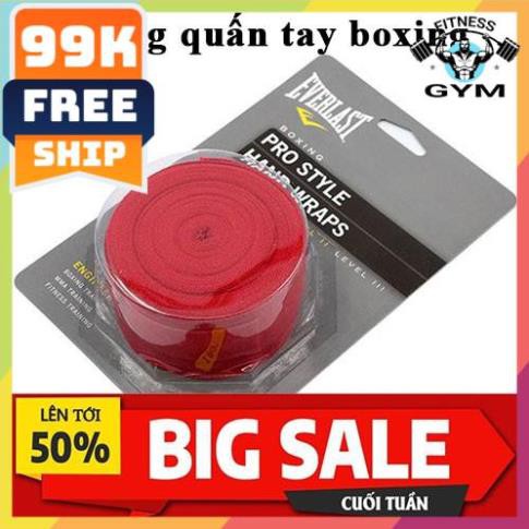 FREESHIP 🎁 Băng đa quấn tay boxing Everlast 4.5m ⚡ Băng quấn tay đấm bốc