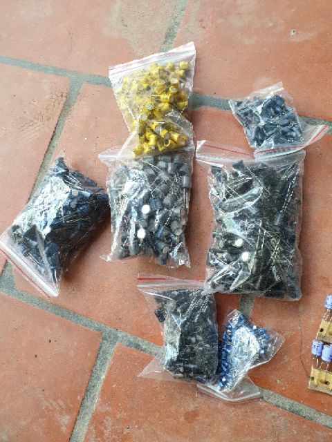 Tụ loa phân cực &amp; không phân cực, tụ nhập khẩu chính hãng Nhật Bản.