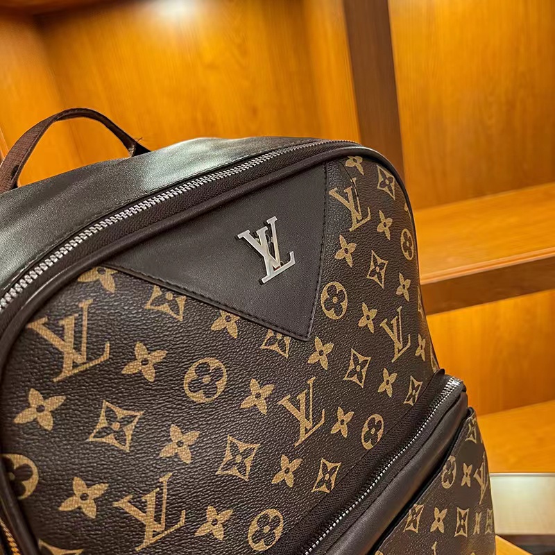 Balo da nam nữ lv đi học đẹp PUKA cặp đi học nam nữ thời trang unisex phong cách ulzzang