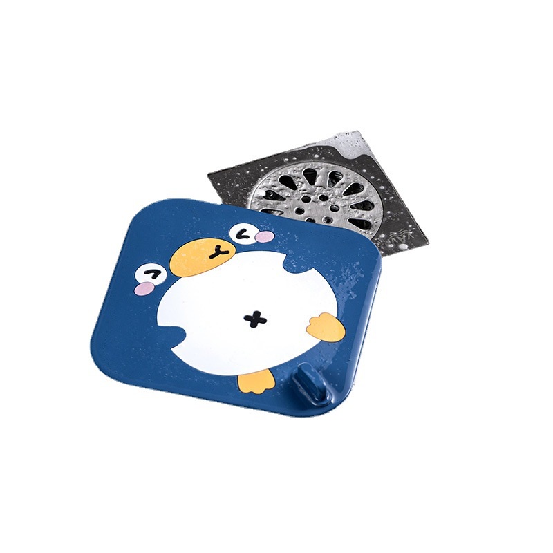 Miếng Lót Cống Thoát Nước Sàn Nhà Tắm Bằng Silicone Chống Mùi Chống Muỗi Chống Mùi Chống Mùi Họa Tiết Hoạt Hình