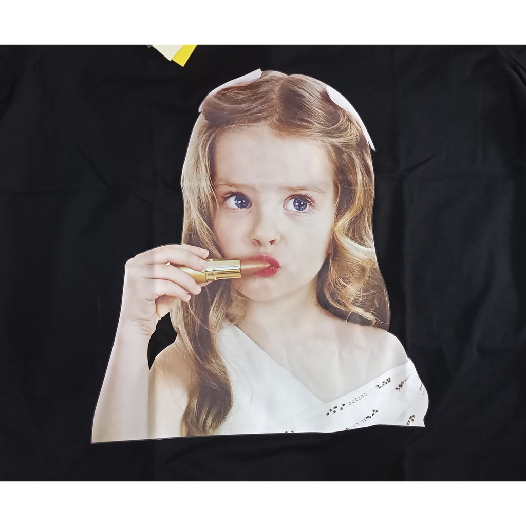 Áo Thun Cao Cấp Unisex AD.LV baby face Lip Stick