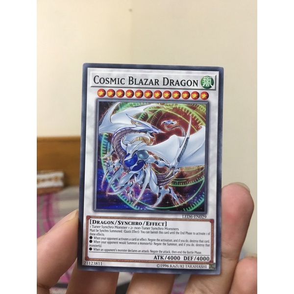 Thẻ bài Yugioh Cosmic Blazar Dragon
