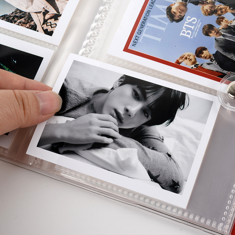 Album Ảnh 3 Inch 64 Ngăn Họa Tiết Bò Sữa Độc Đáo