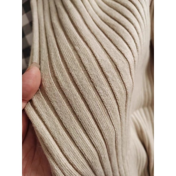 Đầm dệt kim phong cách Hàn Quốc thời trang quyến rũ cho nữ