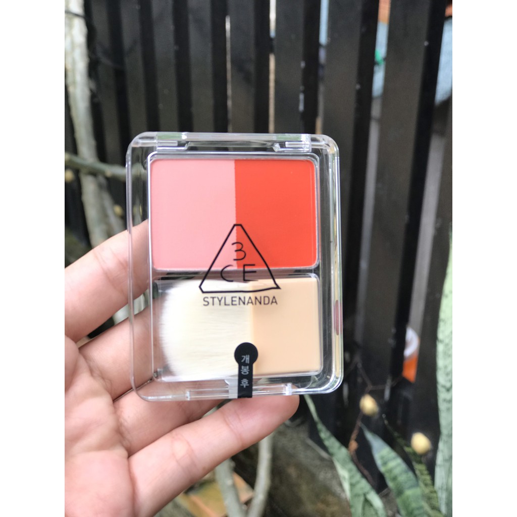 Phấn Má Hồng 3CE Dual Blend Blusher 5g #Instinct