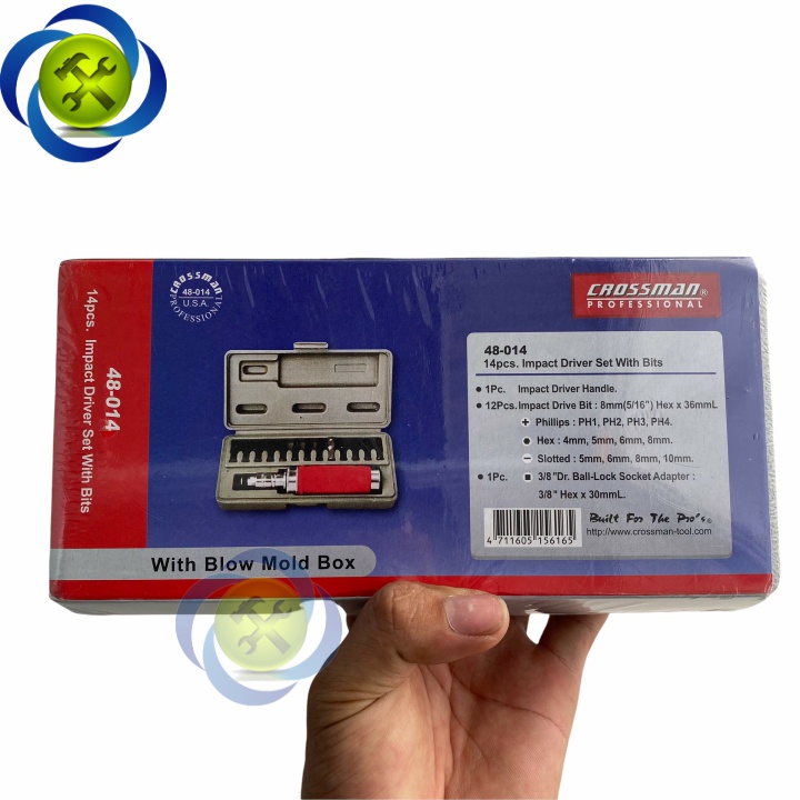 Bộ vít đóng Crossman 48-014 có 13 mũi