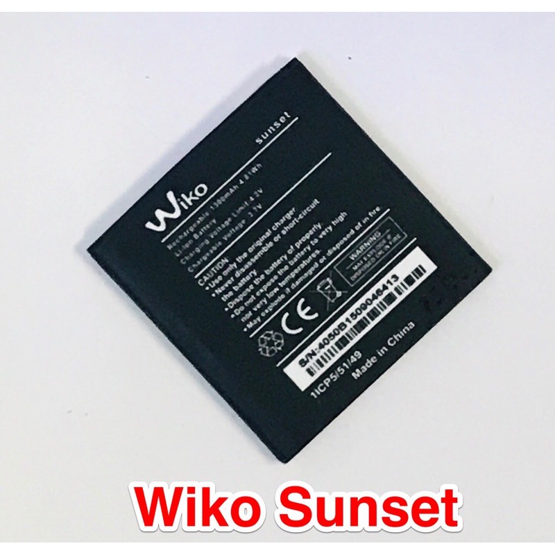 Pin Wiko Sunset