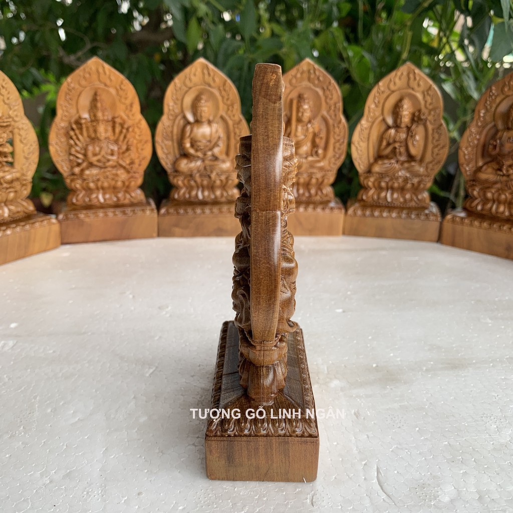 Tượng phật bản mệnh tuổi Thìn, tuổi Tỵ  cao 14 ngang 8 sâu 4 cm