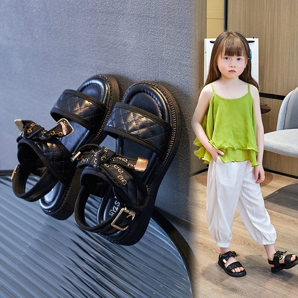 Xăng đan Đi Biển Chống Trượt Thời Trang Mùa Hè Cho Bé Gái 4-16 Tuổi