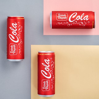 Lốc 6 lon Đảnh Thạnh Có Ga Khoáng Cola 330ml