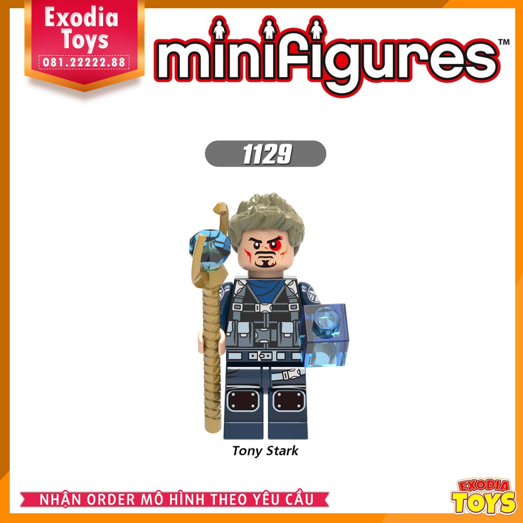 Xếp hình minifigure Marvel Biệt Đội Siêu Anh Hùng Avengers : Infinity War  - Đồ Chơi Lắp Ghép Sáng Tạo - X0240