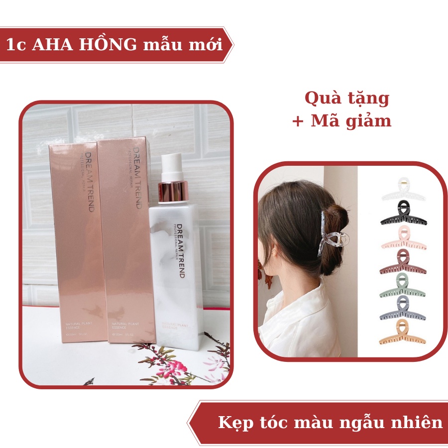 [AHA MÀU HỒNG MẪU MỚI] Tinh chất dưỡng tóc AHA DREAM TREND sản xuất 2021