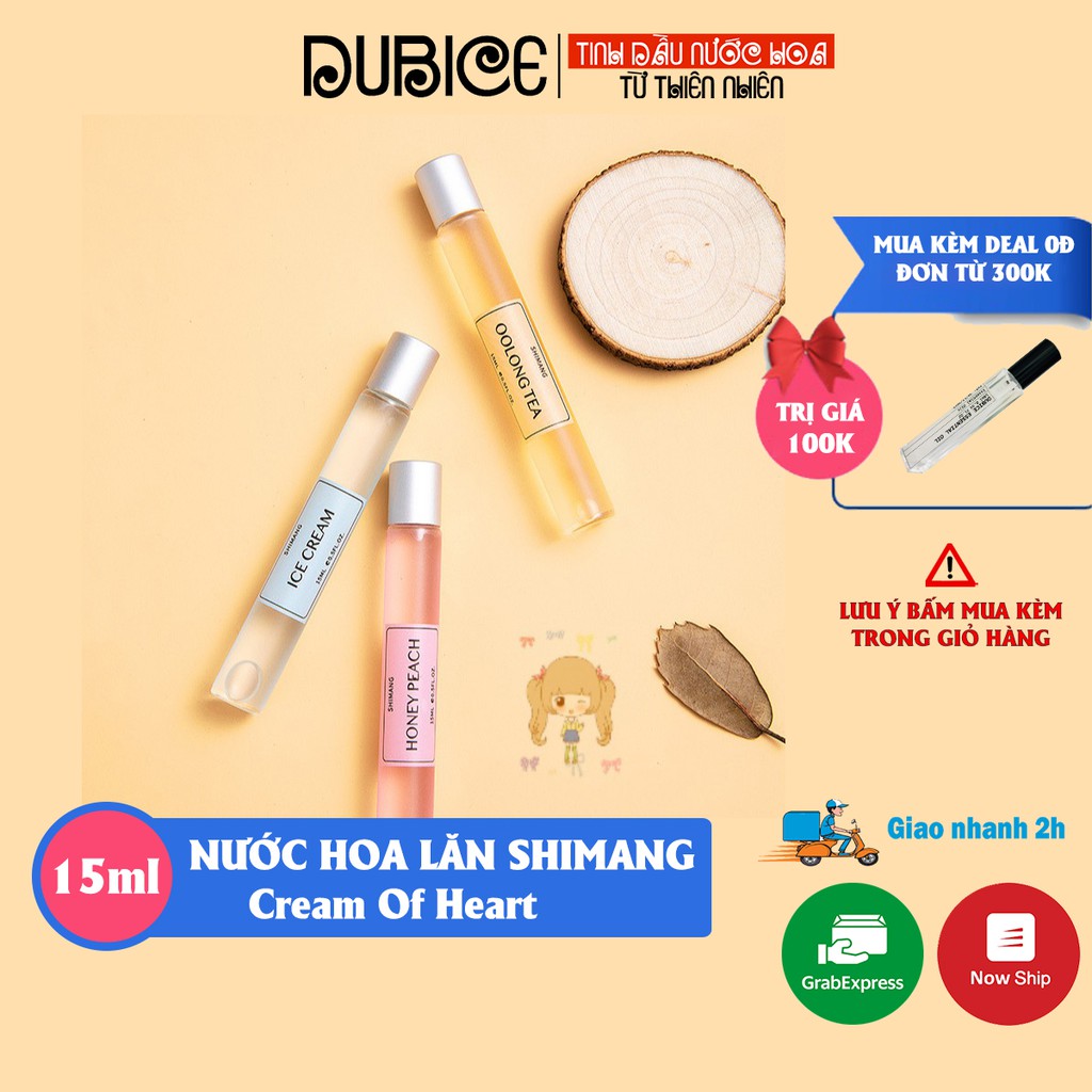 [TPHCM] Nước hoa nam nữ dạng lăn Shimang Body Mist 15ml