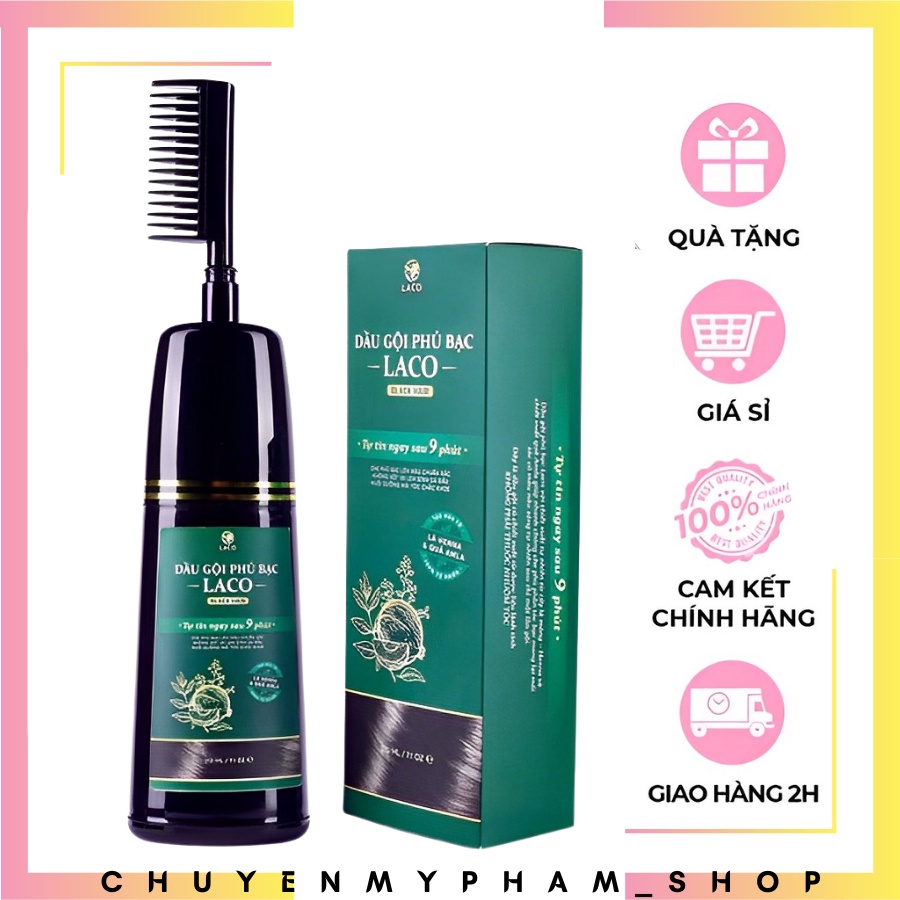 Dầu gôi phủ bạc LACO 200ml