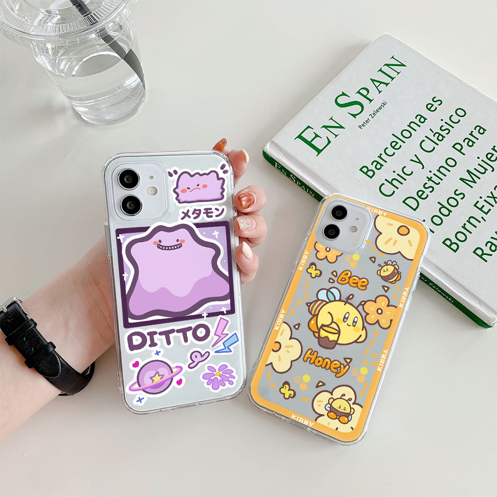 Ốp Điện Thoại Tpu Mềm Chống Sốc In Hình Chú Ong Dễ Thương Cho iPhone 11 12 13 pro max XS X XR XSMax 7 8 6 6s plus 5 4 SE 2020