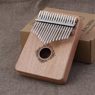 17 keys kalimba Đàn piano nhỏ Nhạc cụ Đàn piano ngón + Phụ kiện