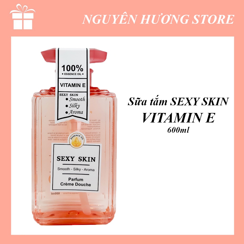 Sữa tắm hương nước hoa Pháp SEXY SKIN/mùi nào cũng thơm