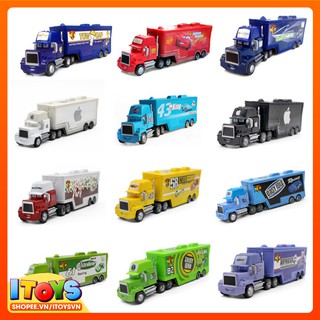 Mô hình xe Container Dài 21cm, mô hình ô tô tải cho trẻ em. Đồ chơi trẻ em ITOYS