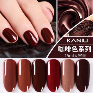 Sơn gel kaniu màu cafe