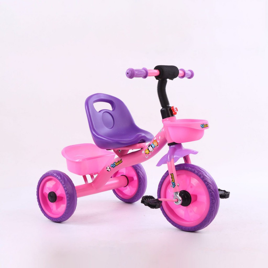 Xe đạp trẻ em, xe đạp cho bé 1 tuổi đến 3 tuổi kích thước 12 inch Weilaixi baby [CHÍNH HÃNG]