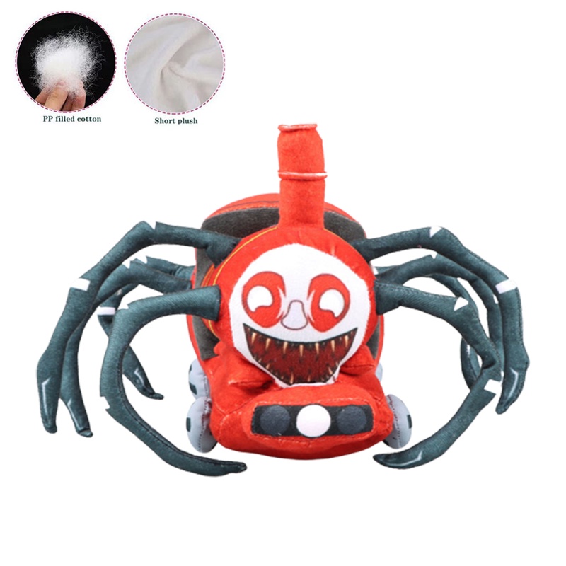 Đồ chơi thú bông tàu hỏa Choo-Choo Charles 22cm vui nhộn làm quà tặng sinh nhật/Halloween/Giáng sinh cho bé