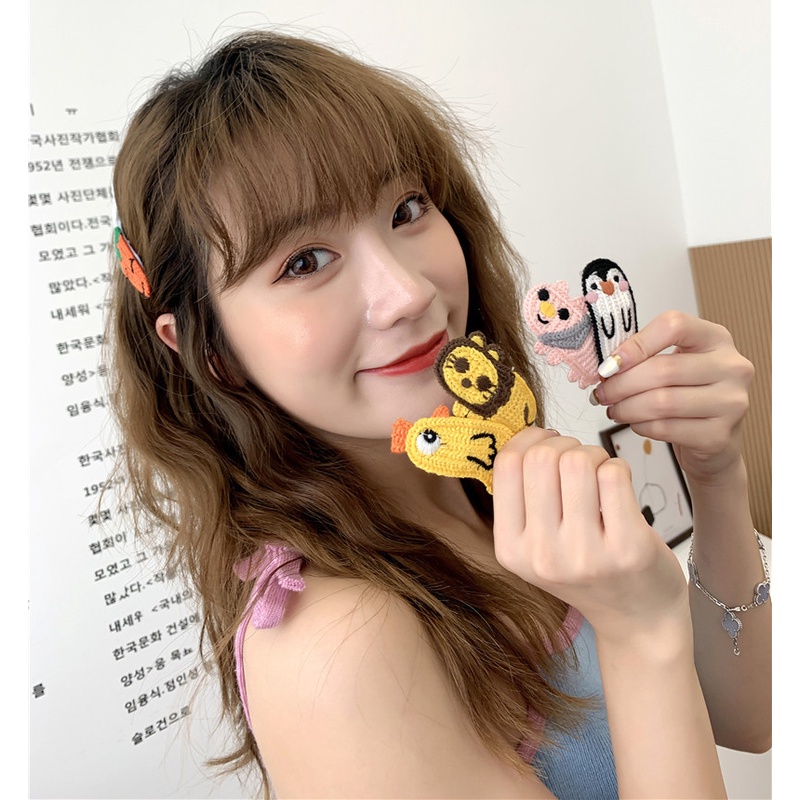 Kẹp tóc hình động vật hoạt hình đáng yêu xinh xắn