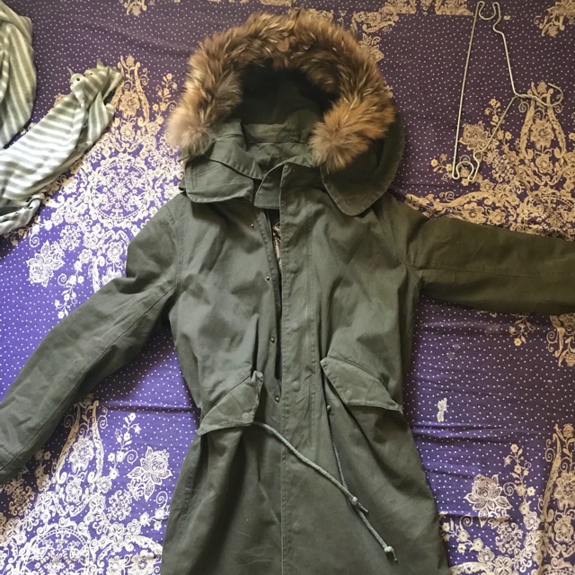 Parka mũ lông