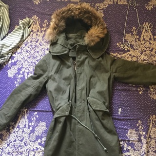 Parka mũ lông