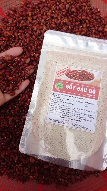 500gr Bột đậu đỏ nguyên chất rửa mặt/đắp mặt/tắm có ATVSTP