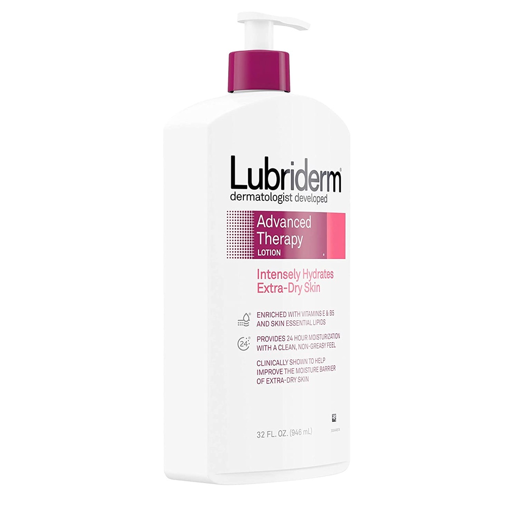 Dưỡng thể cho da rất khô Lubriderm Advanced Therapy Extra Dry Skin Lotion 946ml (Mỹ)