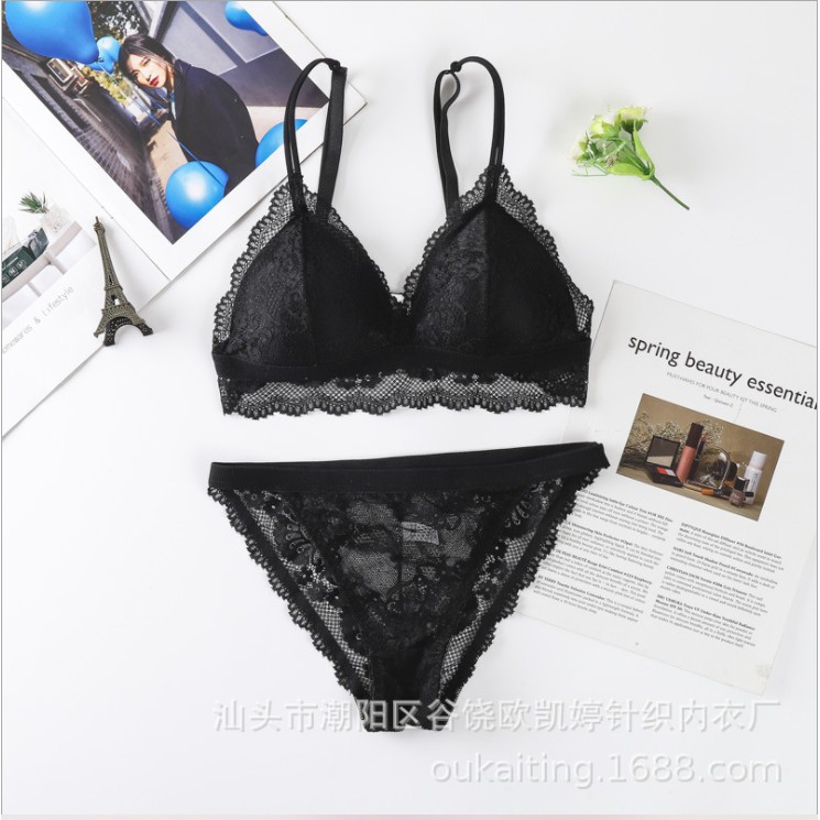 Bộ đồ lót ren sexy không gọng gợi cảm cho nữ M01 | WebRaoVat - webraovat.net.vn