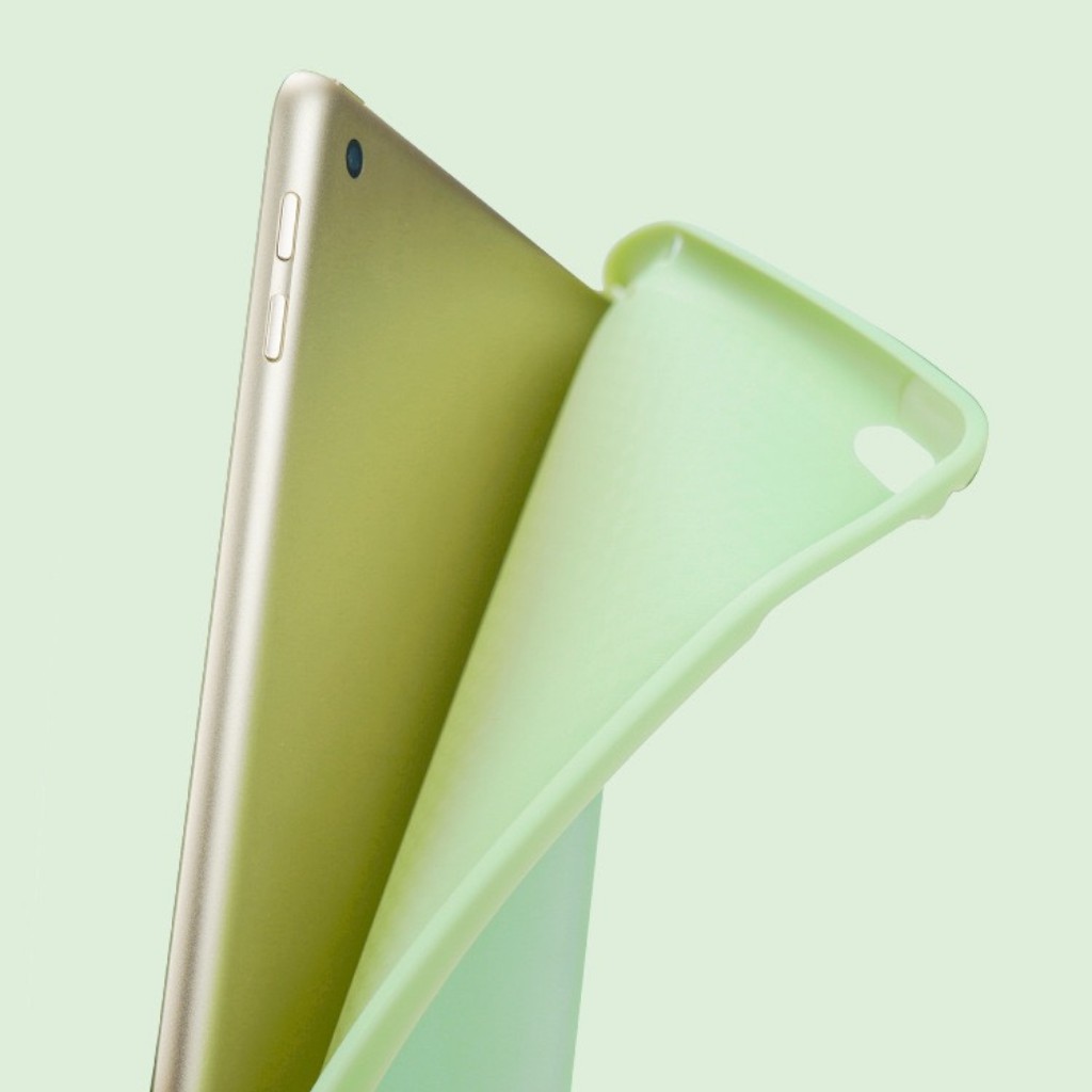 Bao da iPad Silicon + Ngăn đựng bút (Full đời ipad) ipad Pro 10.5/Air 3/10.2 gen 7/8...MART CASE | BigBuy360 - bigbuy360.vn