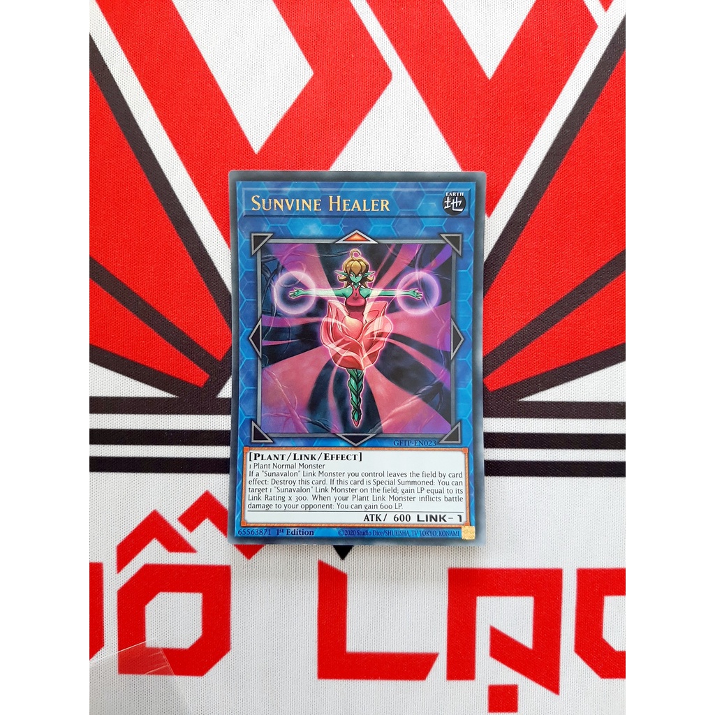 Thẻ Bài Mint90 Yugioh Link Sunvine Healer - GFTP-EN023 - Ultra