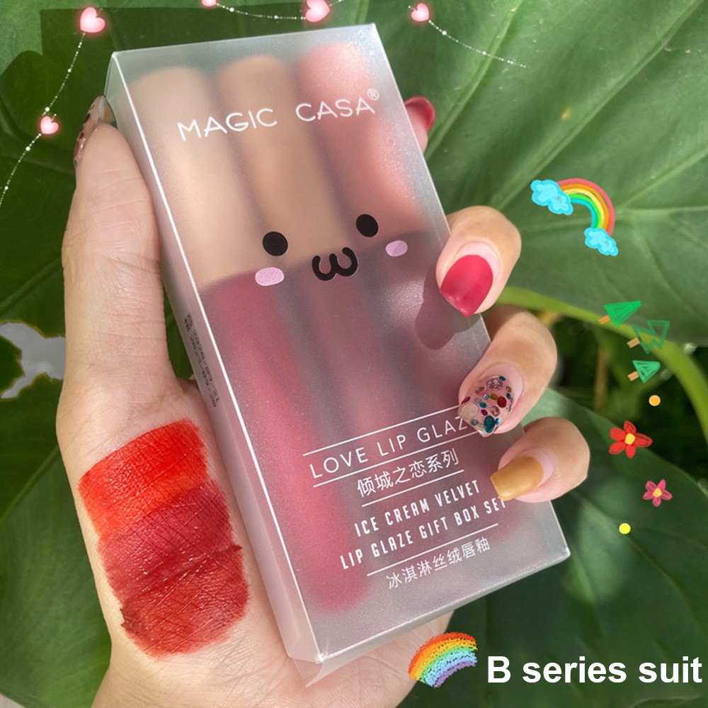 Son môi HERORANGE mềm mịn tự nhiên dạng lỏng hiệu ứng mờ sương lâu trôi chống thấm nước sáng bóng | BigBuy360 - bigbuy360.vn