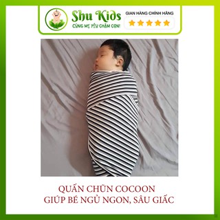 Shu kids quấn chũn Cocoon giúp bé ngủ ngon sâu giấc không giật mình
