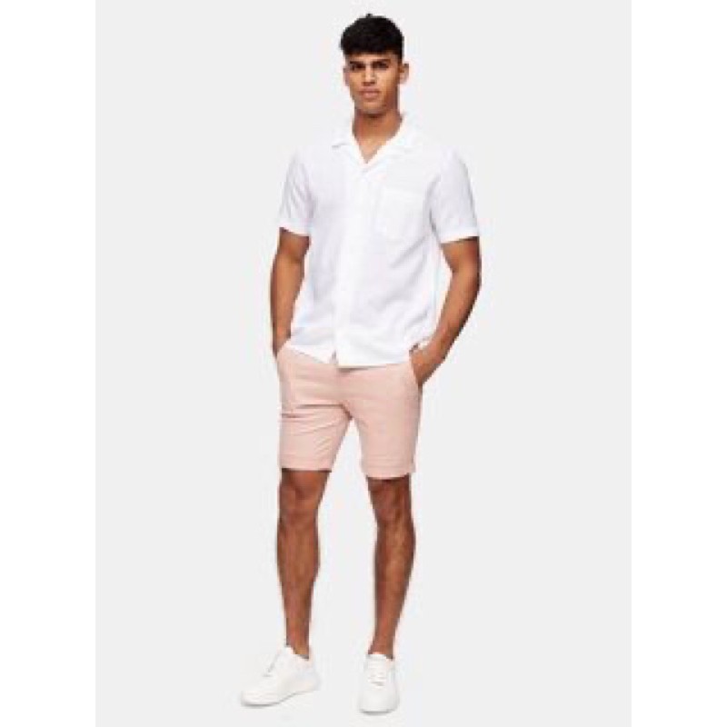 Quần short nam HQ màu be