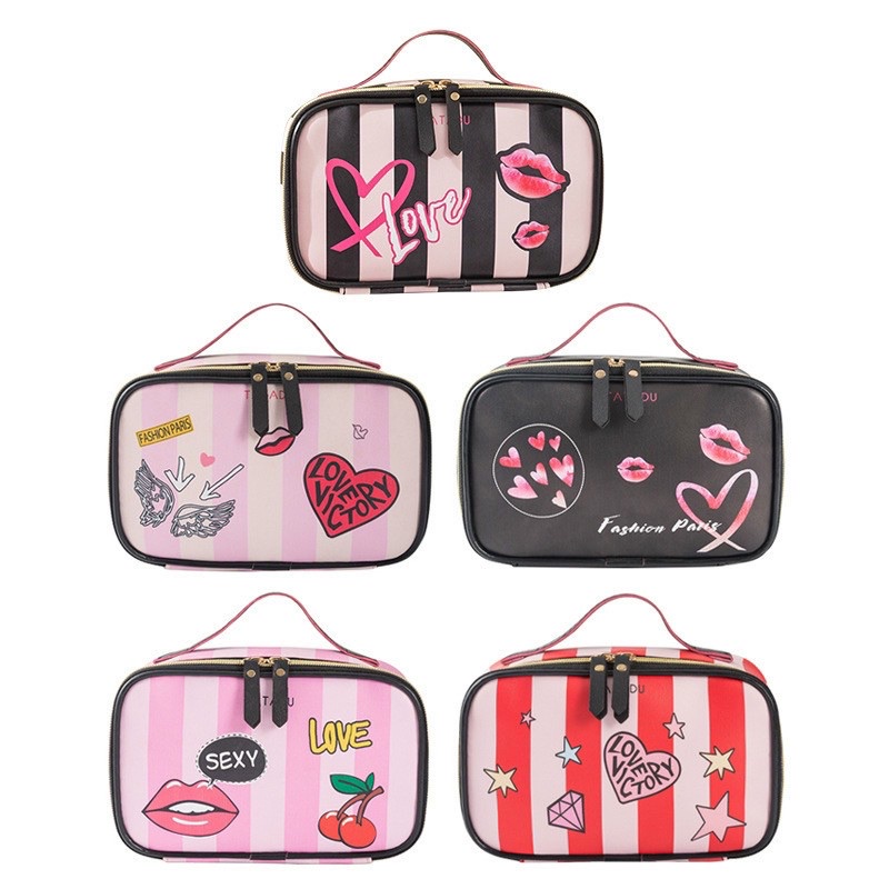 PVN35772 Cốp đựng mỹ phẩm hộp để đựng đồ trang điểm mỹ phẩm makeup cá nhân mini đi du lịch T2 .