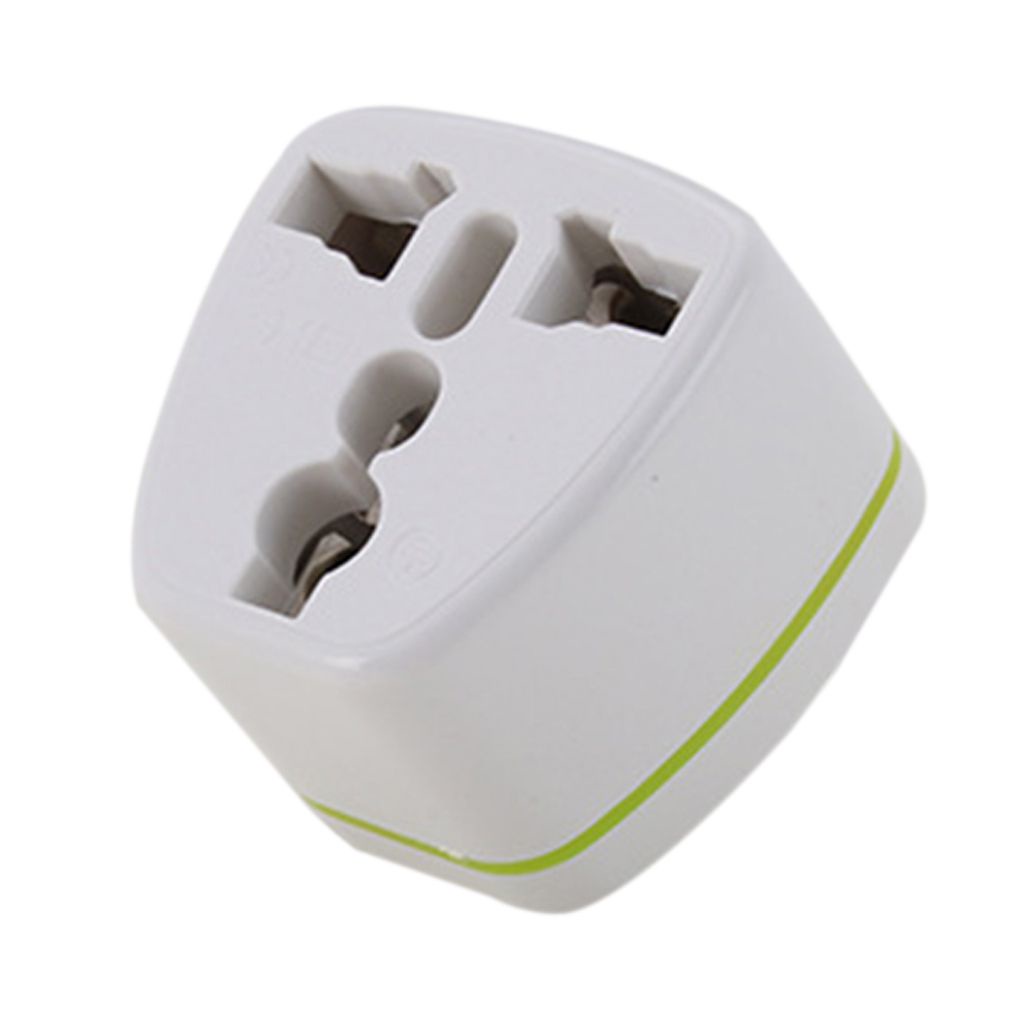 [CHOO] Universal UK AU EU To US Plug USA Europe Travel Wall AC Power Charger Outlet Adapter Converter 2 Flat Socket Pin