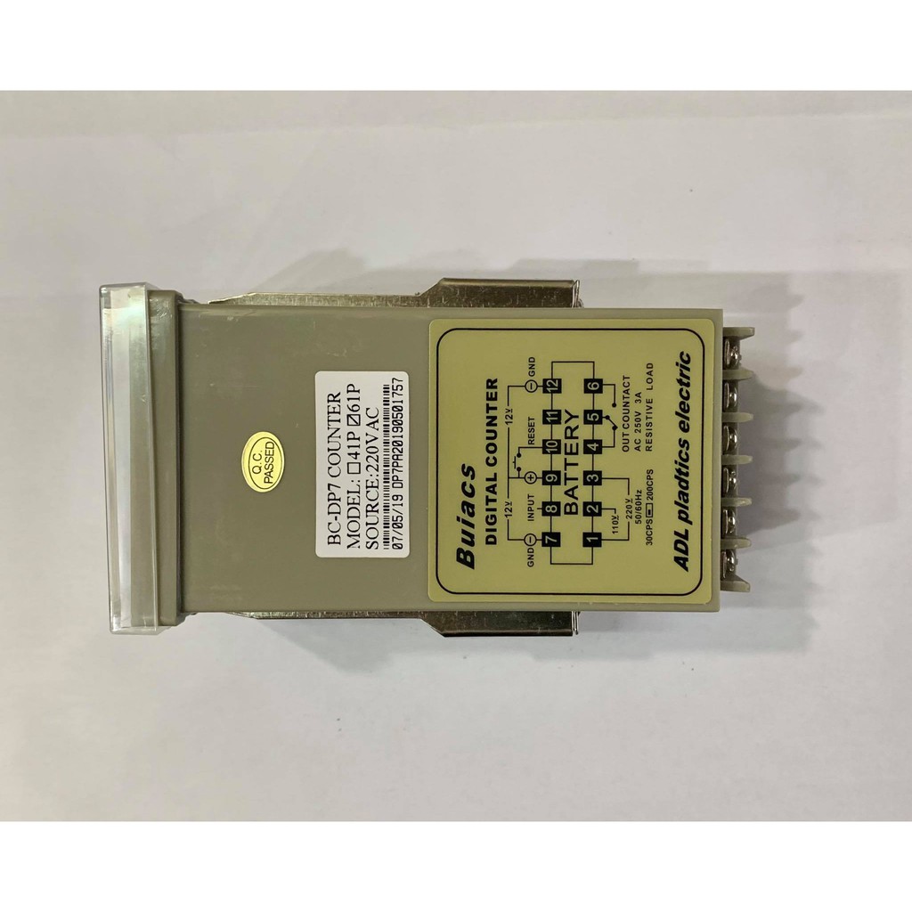 BỘ ĐẾM COUNTER BC-DP7-61P , Bộ đếm 6 số