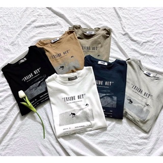 Áo thun “ INSIDE OUT”( ảnh thật) - phông unisex