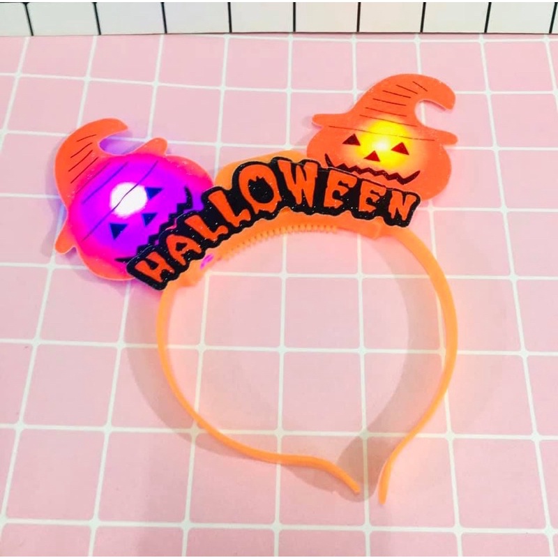 Bờm bí ngô đèn chơi hoá trang HALOWEEN | BigBuy360 - bigbuy360.vn
