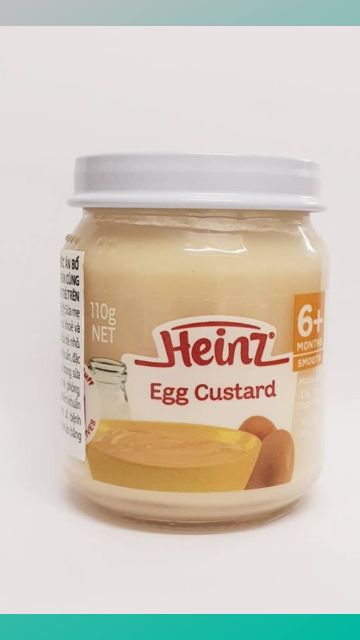 (Date 2021)Trái Cây Nghiền Và Custard  Heinz 110g Nhiều Vị Cho Trẻ Từ 4M - 6M