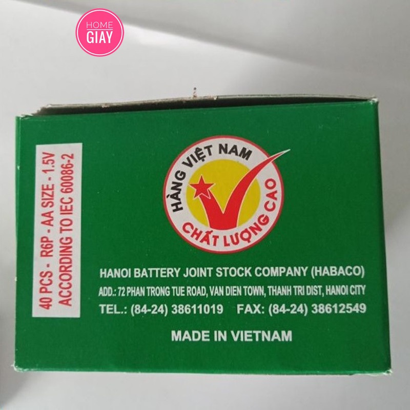 Pin con thỏ AA thế hệ mới R03P home giay