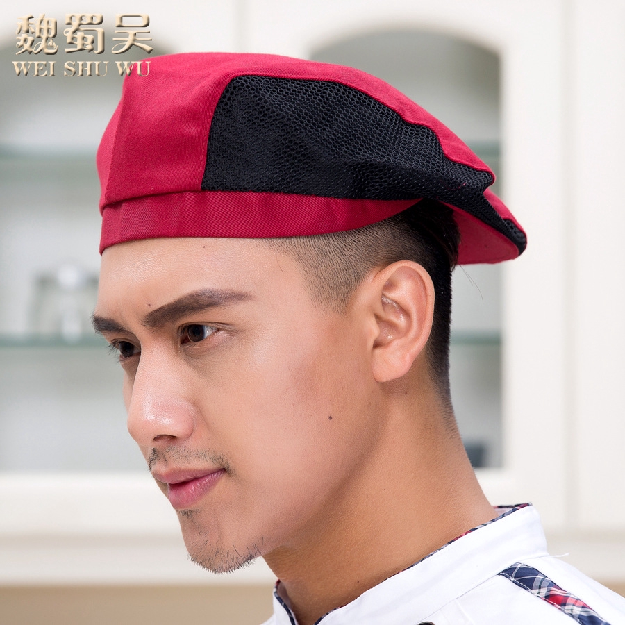 Nón đầu bếp freesize Nam Nữ kaki Cao Cấp