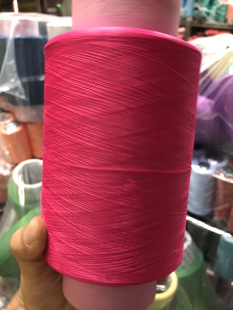 Tơ vắt sổ màu cánh sen 150D - mã 57