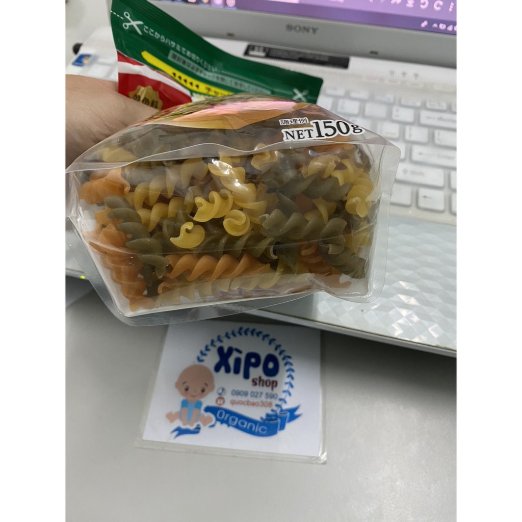 Nui Xoắn Rau Củ Macaroni 150g