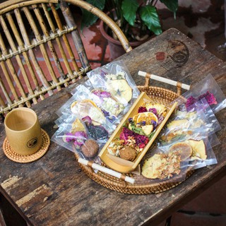 Detox trà hoa quả sấy khô giảm cân đủ 10 loại Trà Hoa, Trà Thảo Mộc - Mộc trà 98