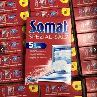 Muối rửa bát Somat 1,2kg dành cho máy rửa bát
